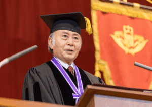 北大路欣也 2025年早稲田大学入学式